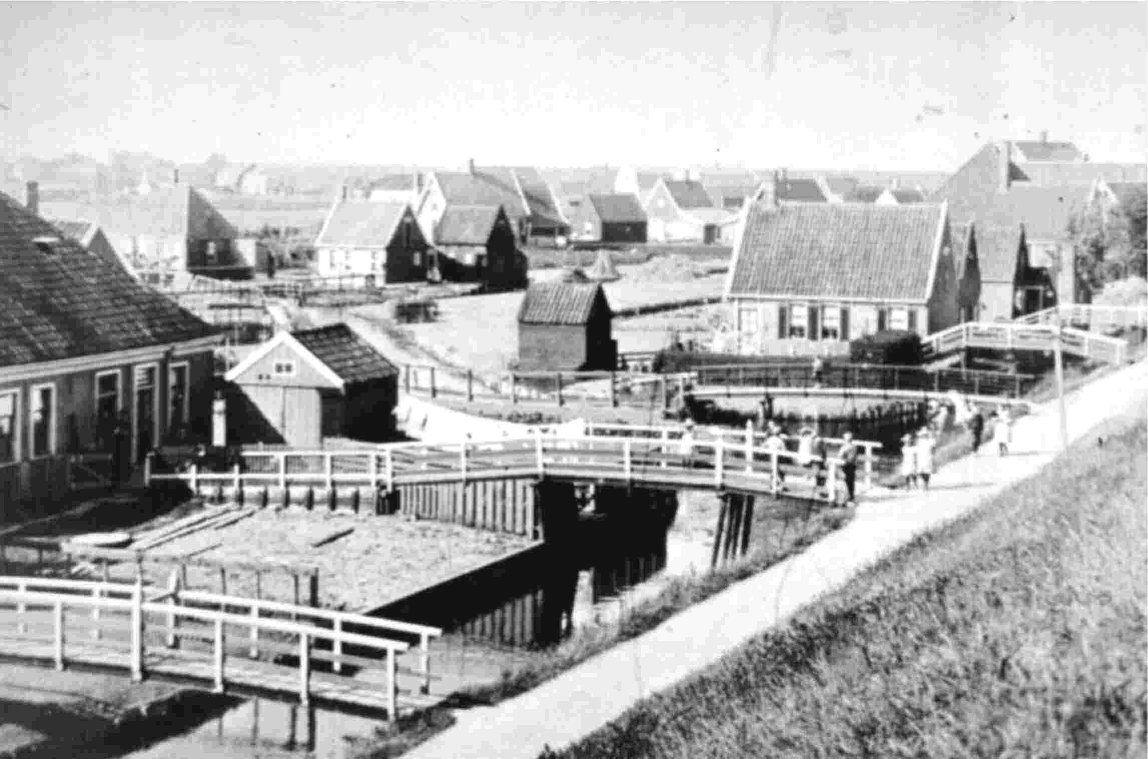 Andijk Kathoek aan de dijk